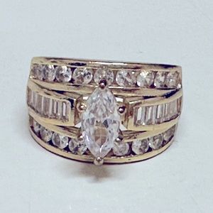6.5 Bold Wide Wedding Ring